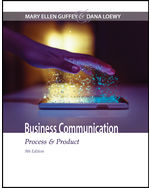 Business Communication: Process & Product