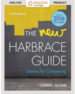 MindTap English, 1 term (6 months) Instant Access for Glenn's The New Harbrace Guide: Genres for Composing