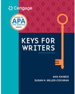 MindTap English, 2 terms (12 months) Instant Access for Raimes/Miller-Cochran's Keys for Writers