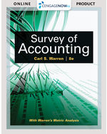 CNOWv2, 1 term Instant Access for Warren's Survey of Accounting