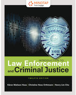 MindTap Criminal Justice, 1 term (6 months) Instant Access for Hess/Hess Orthmann/Cho Introduction to Law Enforcement and Criminal Justice