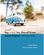 MindTap Developmental English, 1 term (6 months) Instant Access for Wilson/Glazier's The Least You Should Know About English: Writing Skills