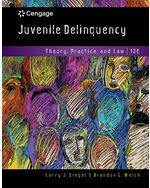 MindTap Criminal Justice, 1 term (6 months) Instant Access for Siegel/Welsh's Juvenile Delinquency: Theory, Practice, and Law