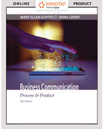 MindTap Business Communication, 1 term (6 months) Instant Access for Guffey/Loewy's Business Communication: Process & Product