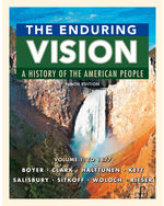 MindTap History, 1 term (6 months) Instant Access for Boyer/Clark/Halttunen/Kett/Salisbury/Sitkoff/Woloch/Rieser’s The Enduring Vision: A History of the American People, Volume I: To 1877