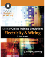 Delmar Online Training Simulation: Electricity & Wiring, 4 terms (24 months) Instant Access