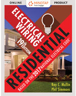 MindTap Electrical, 2 terms (12 months) Instant Access for Mullin/Simmons' Electrical Wiring Residential