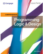 MindTap Programming, 1 term (6 months) Instant Access for Farrell's Programming Logic and Design