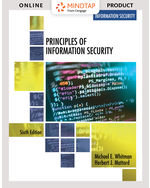 MindTap Information Security, 1 term (6 months) Instant Access for Whitman/Mattord's Principles of Information Security