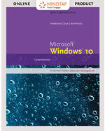 MindTap Computing, 2 terms (12 months) Instant Access for Ruffolo’s New Perspectives Microsoft® Windows 10: Comprehensive