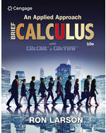 eBook: Calculus: An Applied Approach, Brief