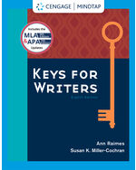 International MindTap English Instant Access for Raimes/Miller-Cochran's Keys for Writers