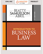 MindTap Business Law, 1 term (6 months) Instant Access for Beatty/Samuelson/Abril's Introduction to Business Law