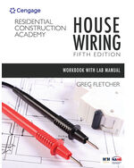 Student Workbook with Lab Manual for Fletcher's Residential Construction Academy: House Wiring, 5th