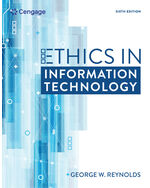 Ethics in Information Technology 6th Edition by George Reynolds