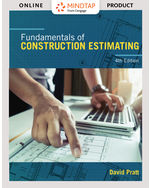 MindTap Construction, 2 terms (12 months) Instant Access for Pratt's Fundamentals of Construction Estimating