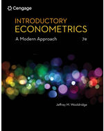 Introductory Econometrics: A Modern Approach 7th Edition by Jeffrey M. Wooldridge