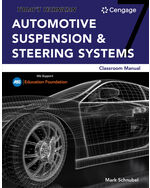 Today's Technician: Automotive Suspension & Steering Classroom Manual
