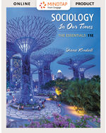 MindTap Sociology, 1 term (6 months) Instant Access, Enhanced for Kendall's Sociology in Our Times: The Essentials