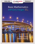 WebAssign Instant Access for Tussy/Koenig's Basic Mathematics for College Students with Early Integers, Single-Term