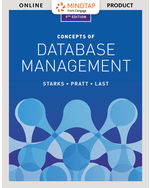 MindTap Computing, 1 term (6 months) Instant Access for Starks/Pratt/Last's Concepts of Database Management