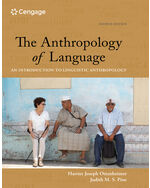 eBook: The Anthropology of Language: An Introduction to Linguistic Anthropology