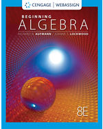 WebAssign Instant Access for Aufmann/Lockwood's Beginning Algebra, Single-Term