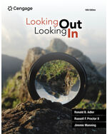 MindTap for Adler/Proctor's Looking Out, Looking In, 1 term Instant Access