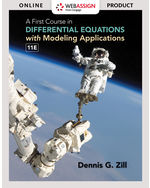 WebAssign Instant Access for Zill's A First Course in Differential Equations with Modeling Applications, Single-Term
