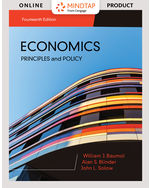MindTap for Baumol/Blinder/Solow's Economics: Principles & Policy, 2 terms Instant Access