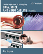 Lab Manual for Hayes/Rosenberg's Data, Voice and Video Cabling, 3rd