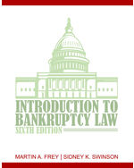 Introduction to Bankruptcy Law