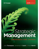 MindTap for Thompson, Strategic Management Awareness and Change,12 months Instant Access