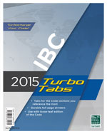 2015 International Building Code® Turbo Tabs for Loose Leaf Edition