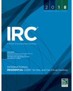 2018 International Residential Code® for One and Two-Family Dwellings, Loose-leaf Version