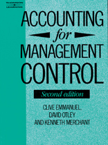 激安アウトレット Accounting for Management Control, 2nd Edition 洋書、外国語書籍