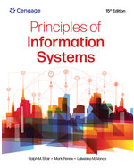 Principles of Information Systems 15th Edition by Ralph Stair/Mark Perew/Lakeisha Magwood Vance