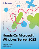 MindTap for Eckert's Hands-On Microsoft® Windows Server 2022, 1 term Instant Access