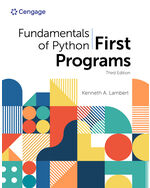 MindTap for Lambert's Fundamentals of Python: First Programs with 2024 Updates, 1 term Instant Access