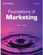 MindTap for Pride/Ferrell's Foundations of Marketing, 1 term Instant Access