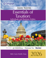 CNOWv2 for Nellen/Cuccia/Persellin/Young’s South-Western Federal Taxation 2026: Essentials of Taxation: Individuals and Business Entities, 1 term Instant Access