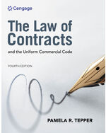 MindTap for Tepper's The Law of Contracts and the Uniform Commercial Code, 1 term Instant Access