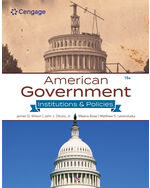 MindTap for Wilson/Dilulio/Bose/Levendusky's American Government: Institutions & Policies, 1 term Instant Access