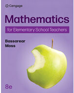 WebAssign for Bassarear/Moss' Mathematics for Elementary School Teachers, Single-Term Instant Access