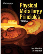eBook for Physical Metallurgy Principles, 1 term Instant Access