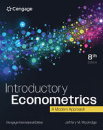 eBook: Introductory Econometrics: A Modern Approach, Cengage International Edition
