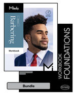Bundle: Workbook for Milady Standard Barbering, 7th + Workbook for Milady Standard Foundations, 1st