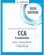 Professional Review Guide Online for the CCA Examination, 2020 - Instructor's Manual - img