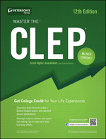 Peterson's Bundle 1: Peterson's Master The CLEP