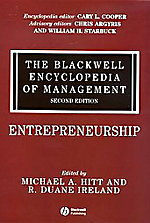 Blackwell Encyclopedia of Management: Vol. 3: Entrepreneurship